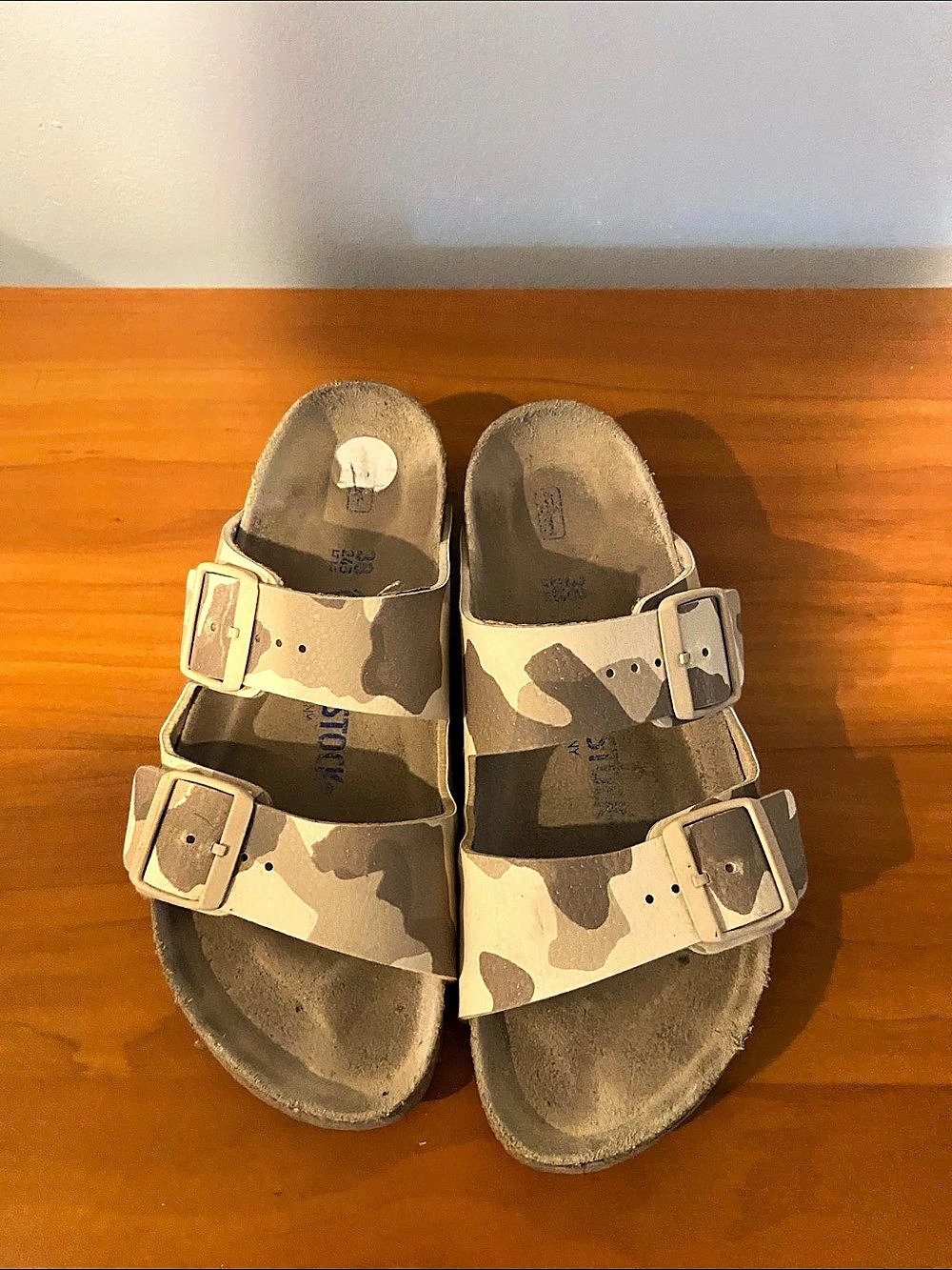 Birkenstock Arizona Soft Footbed Desert Soil Camo Sandals US 8